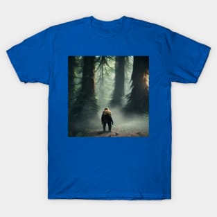 Sasquatch in Nature T-Shirt